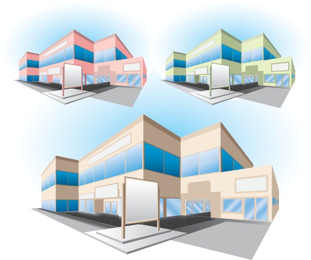 购物中心建筑图片下载