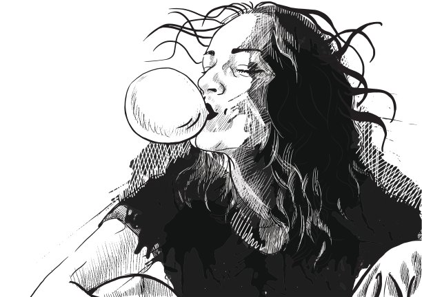 泡泡糖图片下载