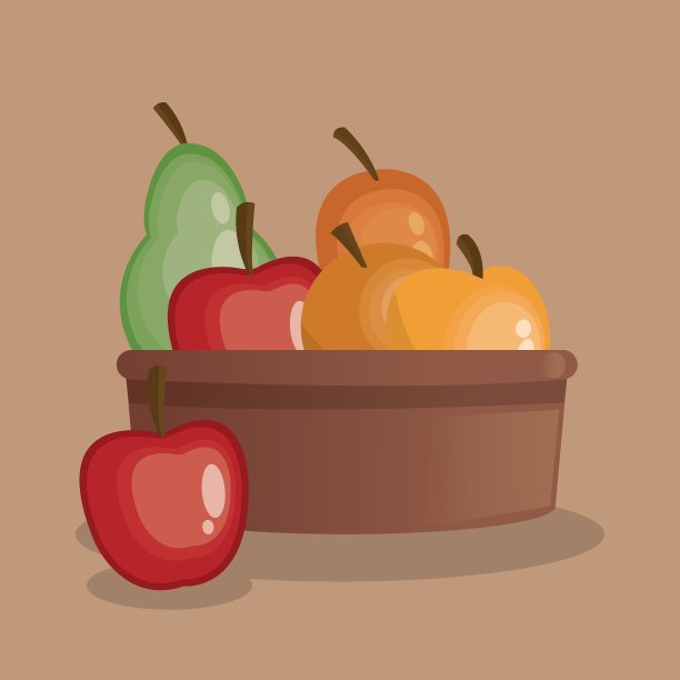 健康有机食品设计图片下载