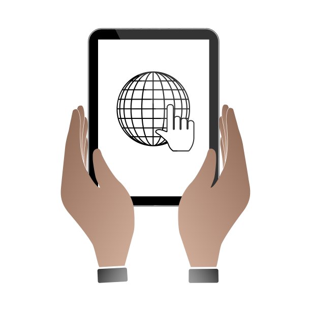手握和触摸平板电脑图片下载