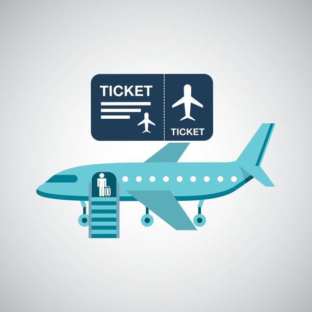 飞机飞行的设计图片下载