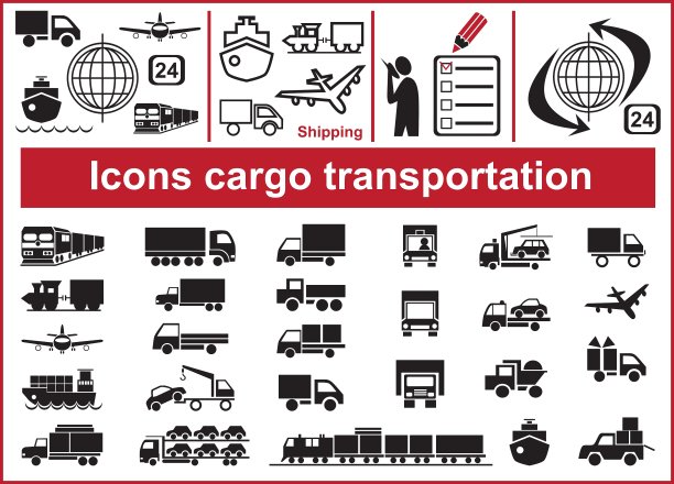 图标货物运输图片下载