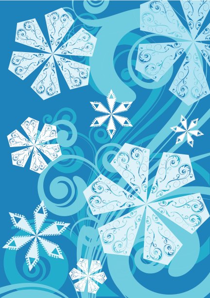 圣诞节冬季背景图片下载