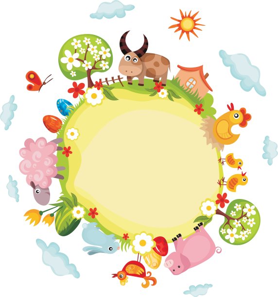 复活节卡片图片下载