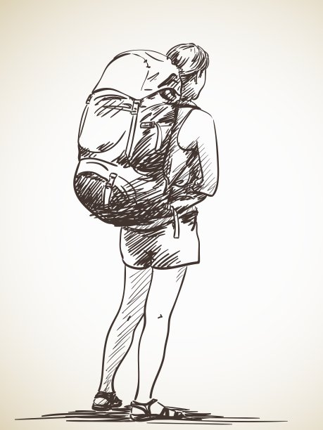 背包客图片下载