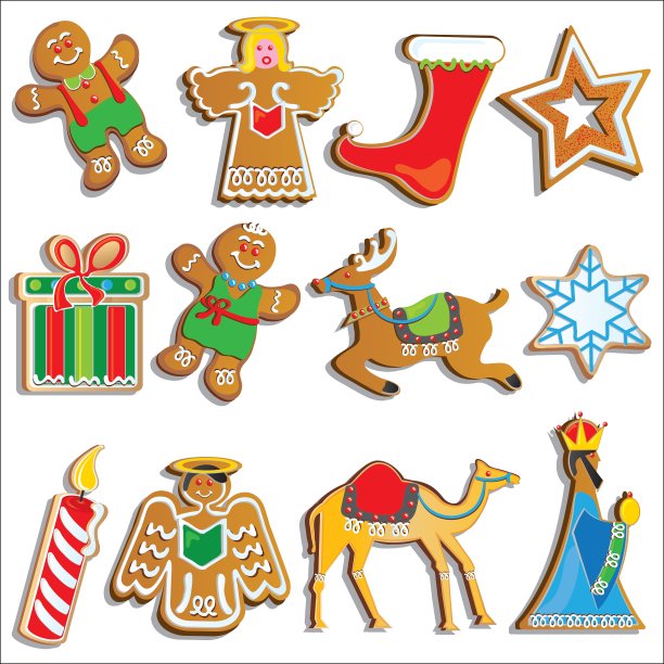 圣诞饼干图片下载