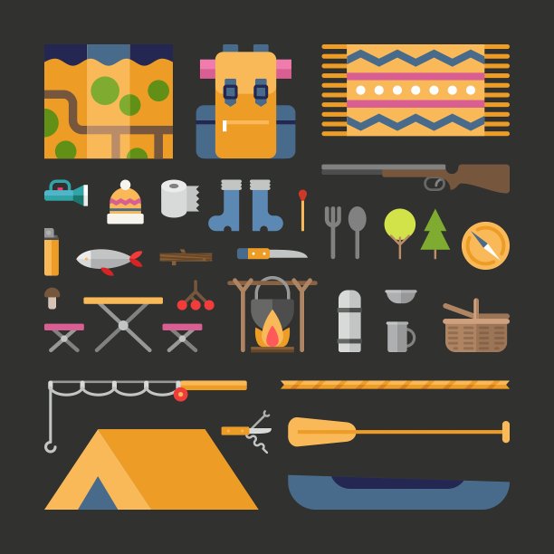 旅游，旅游，旅游，旅游用品图片下载