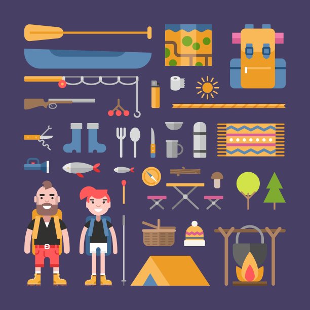 旅游与旅游男女动漫图片下载