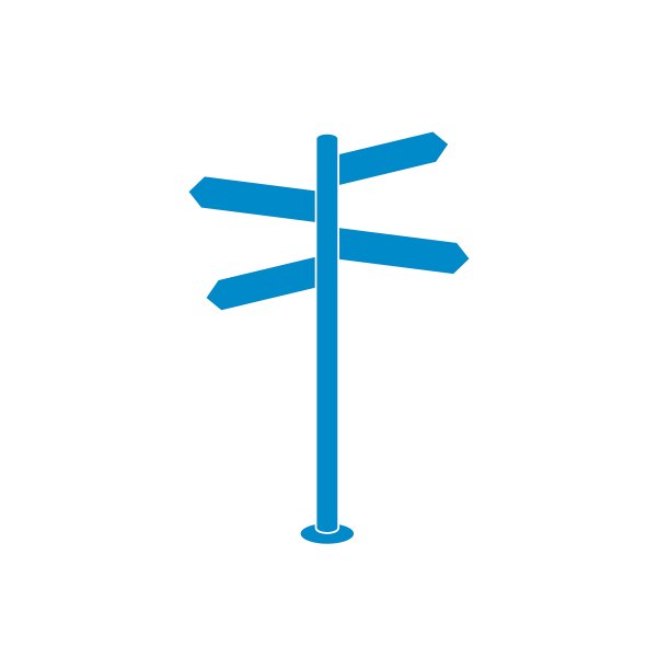 路标图标图片下载