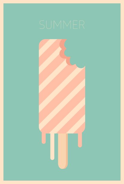 冰淇淋平面设计图片下载
