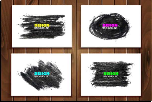 手绘木炭粉笔纹理集图片下载