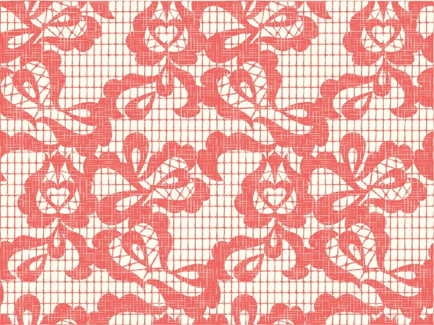 蕾丝面料无缝图案图片下载