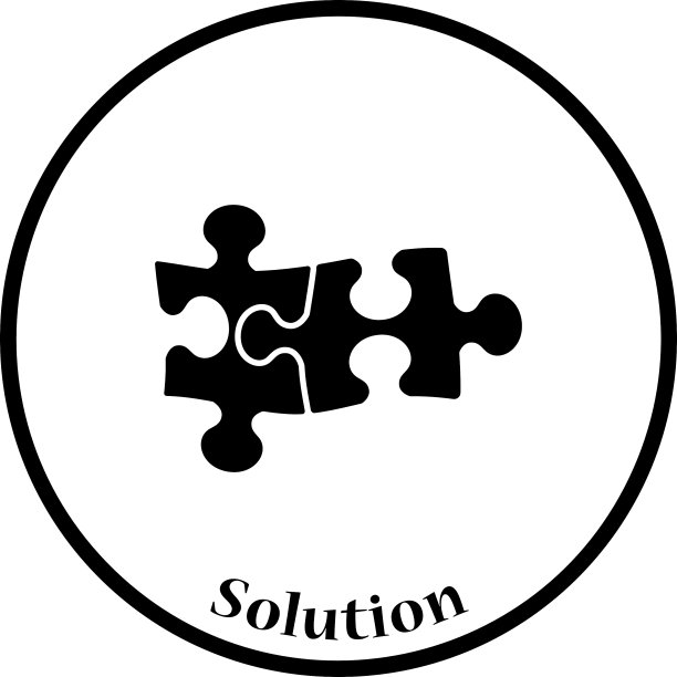拼图决策图标图片下载