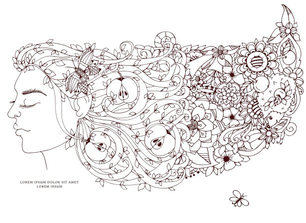 Zen Tangle女孩与女人图片下载