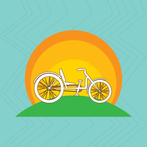 运动自行车设计图片下载