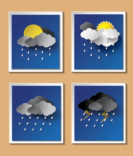 天气下雨了图片下载