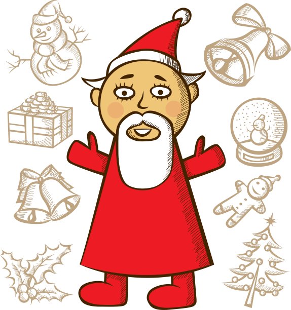 圣诞老人图片下载