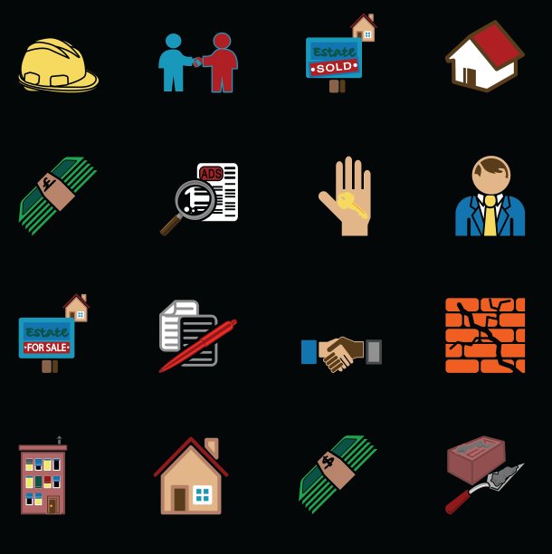 房地产的图标图片下载