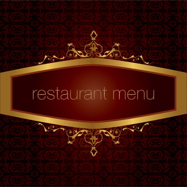 餐厅菜单的版本图片下载
