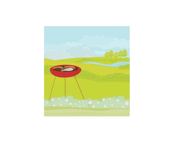 公园烧烤派对邀请图片下载