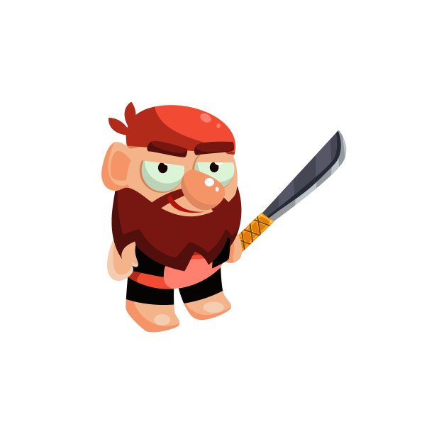 海盗玩具图标图片下载