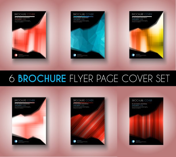 宣传册模板传单设计或分散剂封面图片下载