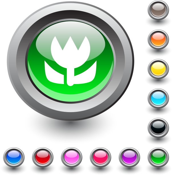 宏圆形按钮图片下载