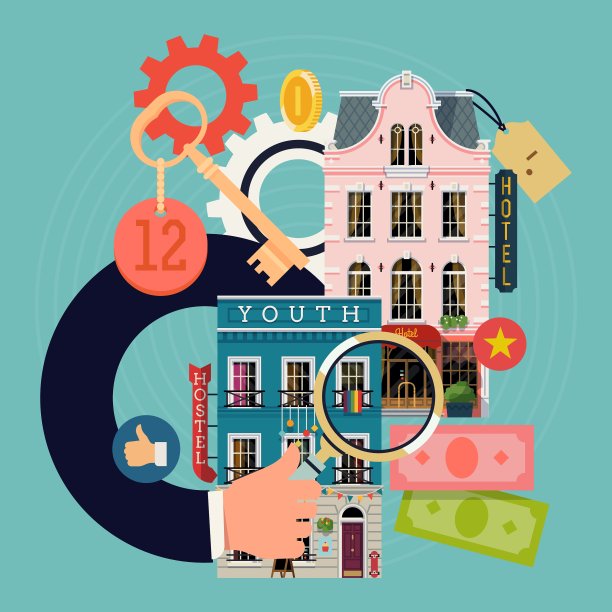 住宿图标价格比较图片下载