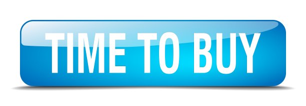 是时候买蓝色方块3d现实孤立的网络图片下载