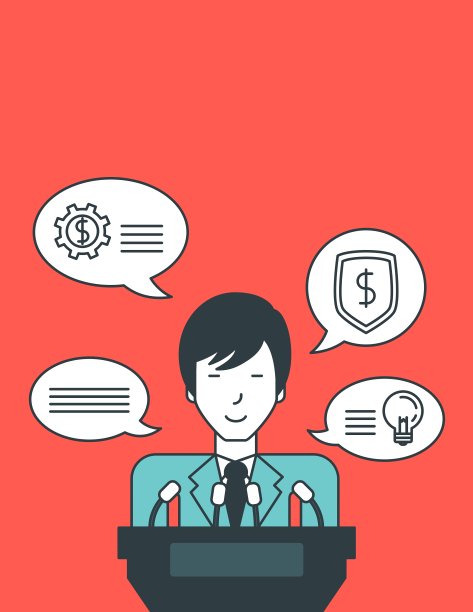 商人给演讲图片下载