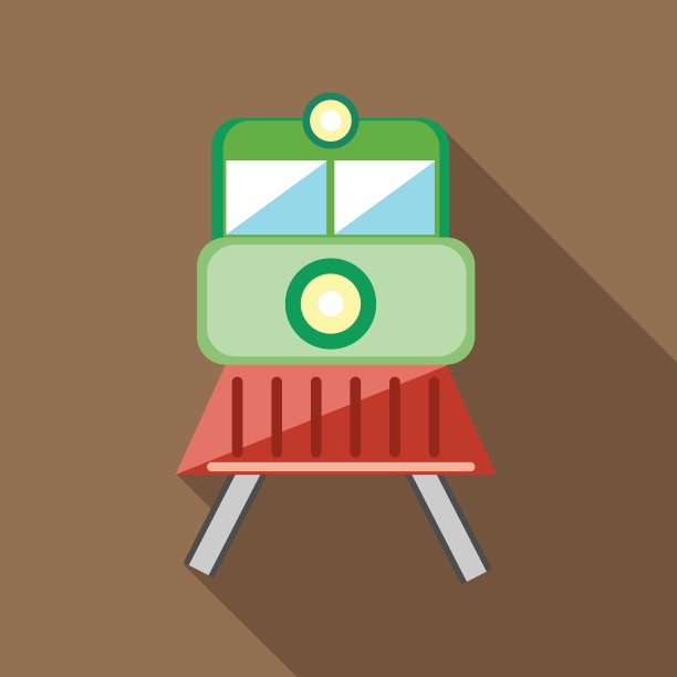 火车机车运输铁路标志图片下载