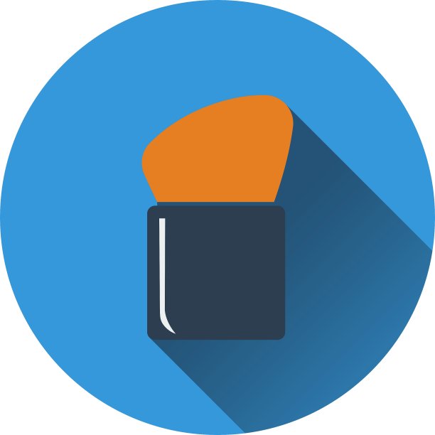 化妆画笔图标图片下载