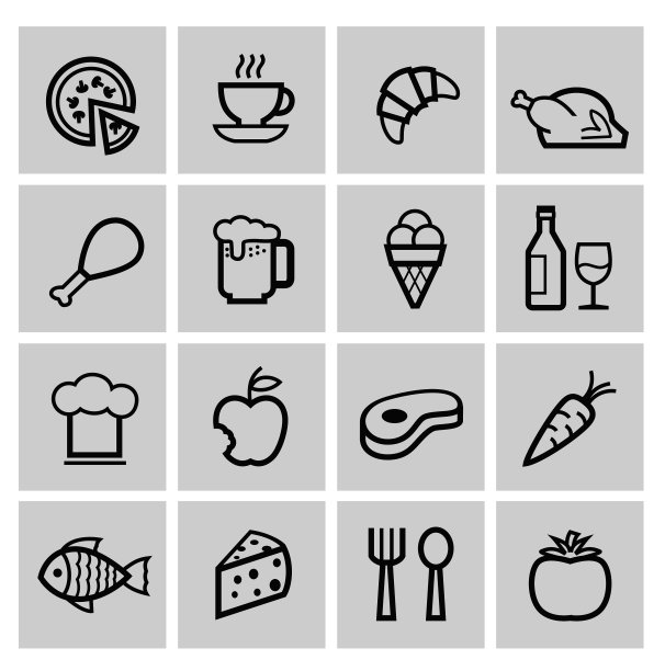 美食图标图片下载