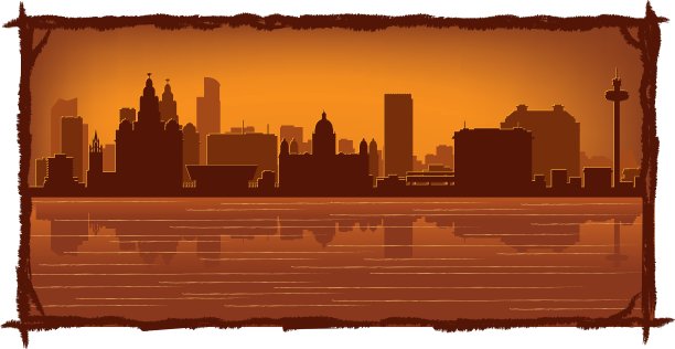 利物浦英格兰的天际线图片下载