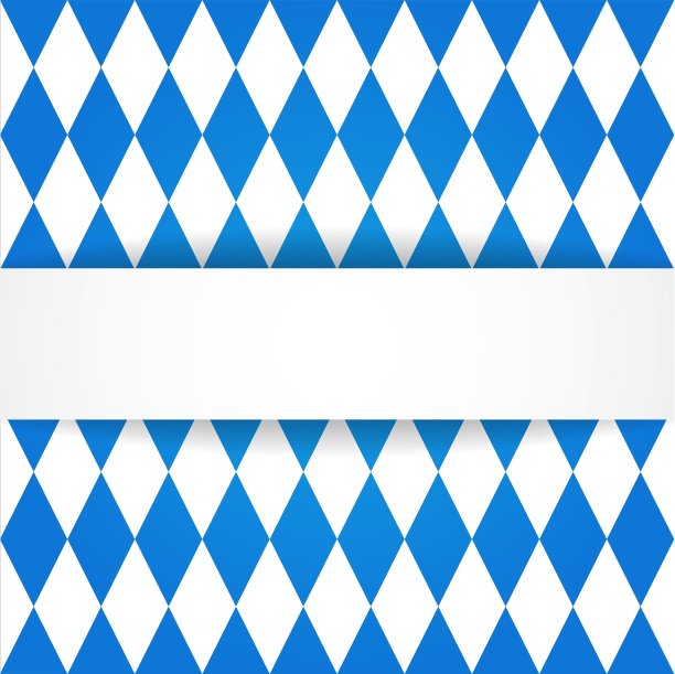 慕尼黑啤酒节背景巴伐利亚旗图案图片下载