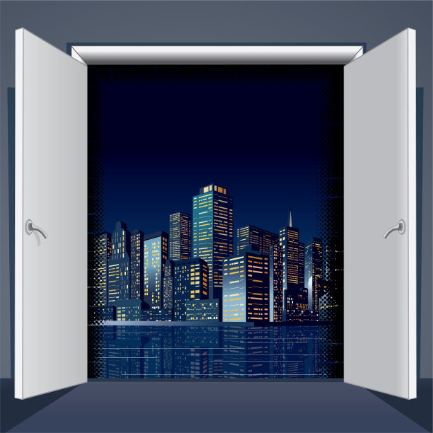 门城市图片下载