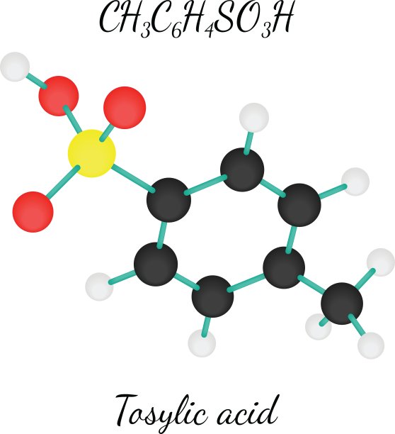 CH3C6H4SO3H甲苯酸分子图片下载