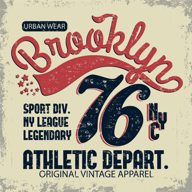 牛仔印刷t恤图形图片下载