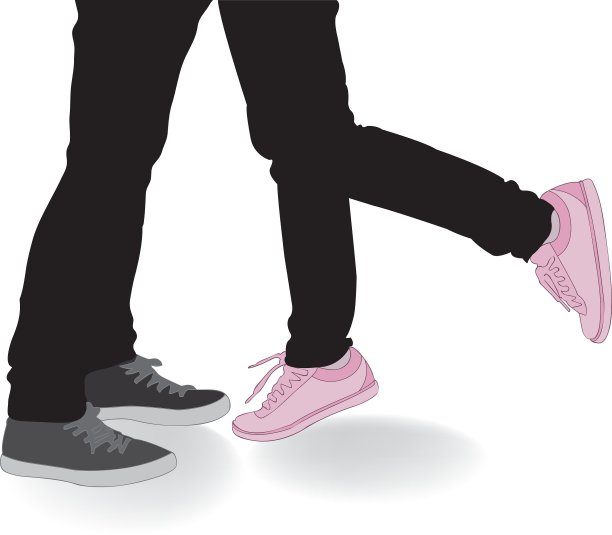 腿亲吻情人图片下载