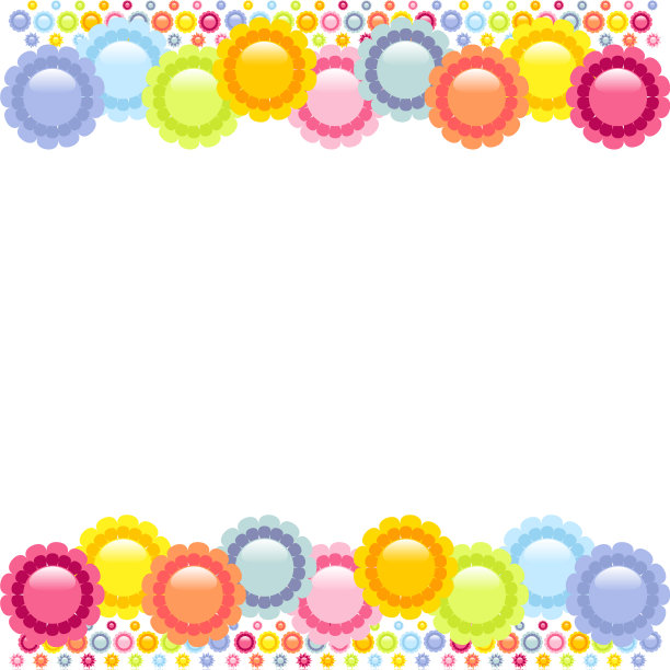 闪亮的夏日花边图片下载