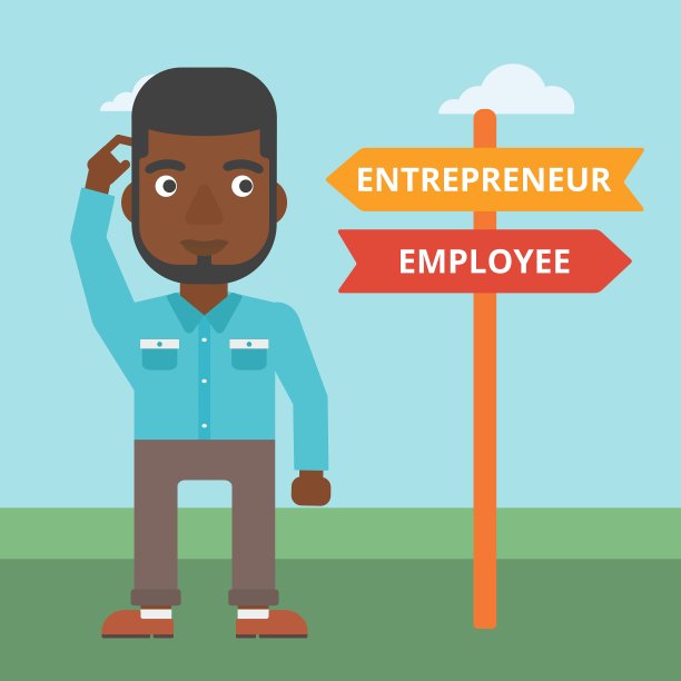 选择职业道路的困惑男人图片下载