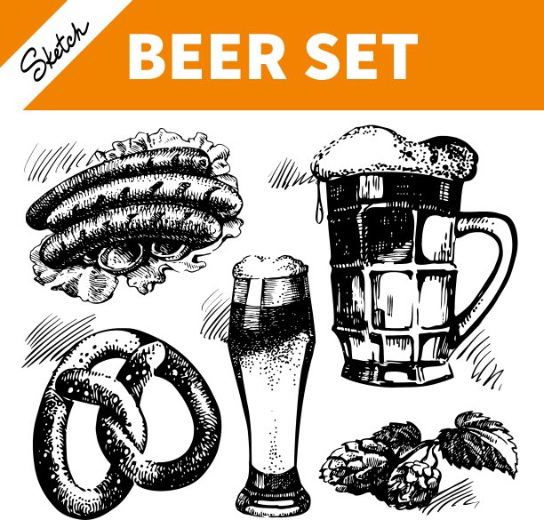 札记慕尼黑啤酒节啤酒图片下载