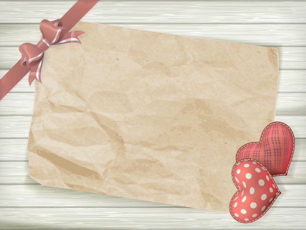 情人节玩具心EPS 10图片下载