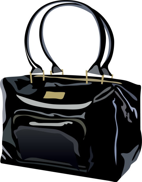 皮包乳胶靴优雅时尚图片下载