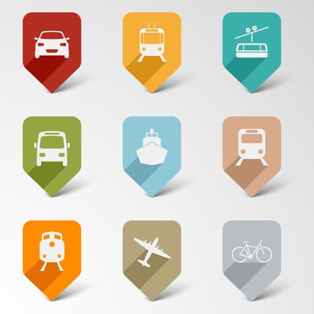 彩色设置网络复古指针运输图片下载