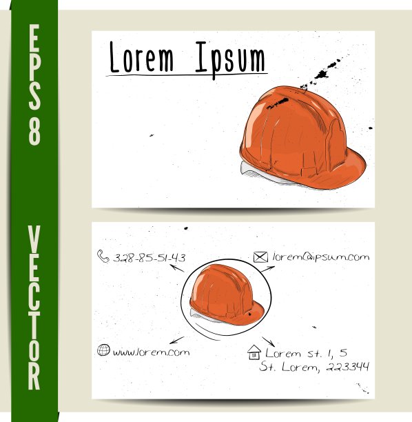 简单的名片模板图片下载