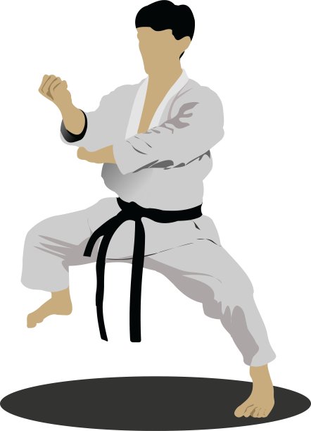 空手道运动员图片下载
