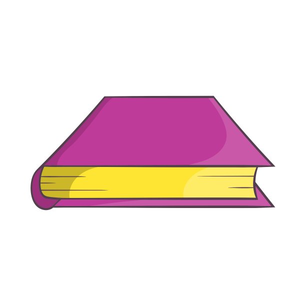 厚书图标卡通风格图片下载