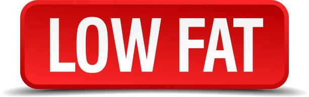 低脂肪的红色3d方形按钮隔离在白色图片下载