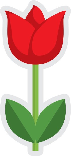 花卉图标园林设计图形图片下载